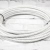 125Ft White Lead Core Lasso 11mm Rope Soga de Plomo