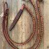 Genuine Kangaroo Romal Reins 16 Plait GM Pattern