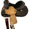 10" DOUBLE T PONY SADDLE SET WITH DIAMOND TOOLING