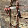 Quality Leather Rawhide Futurity Browband Headstall with Tassels CB-T3 *